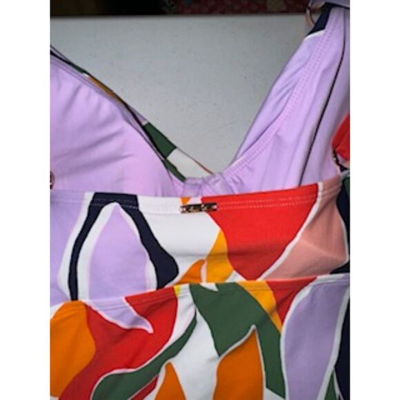 Anne Cole Women's Size 38DD/40D Multi-Colored Tankini - Picture 9 of 12